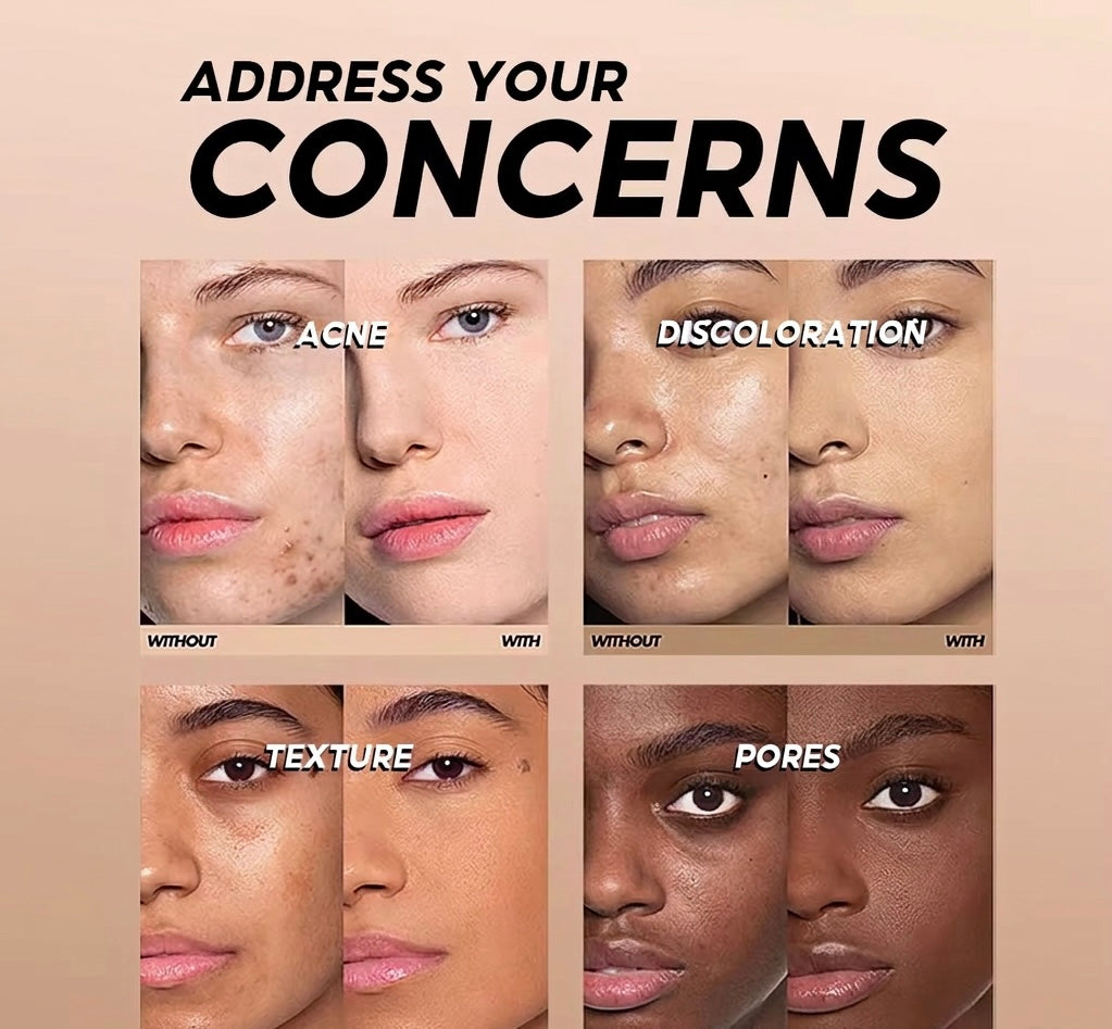 Luvell Beauty 24H Semi-Matte Finish Foundation