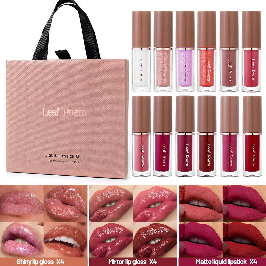 Luvell Beauty—Luxury Liquid Lipstick Set